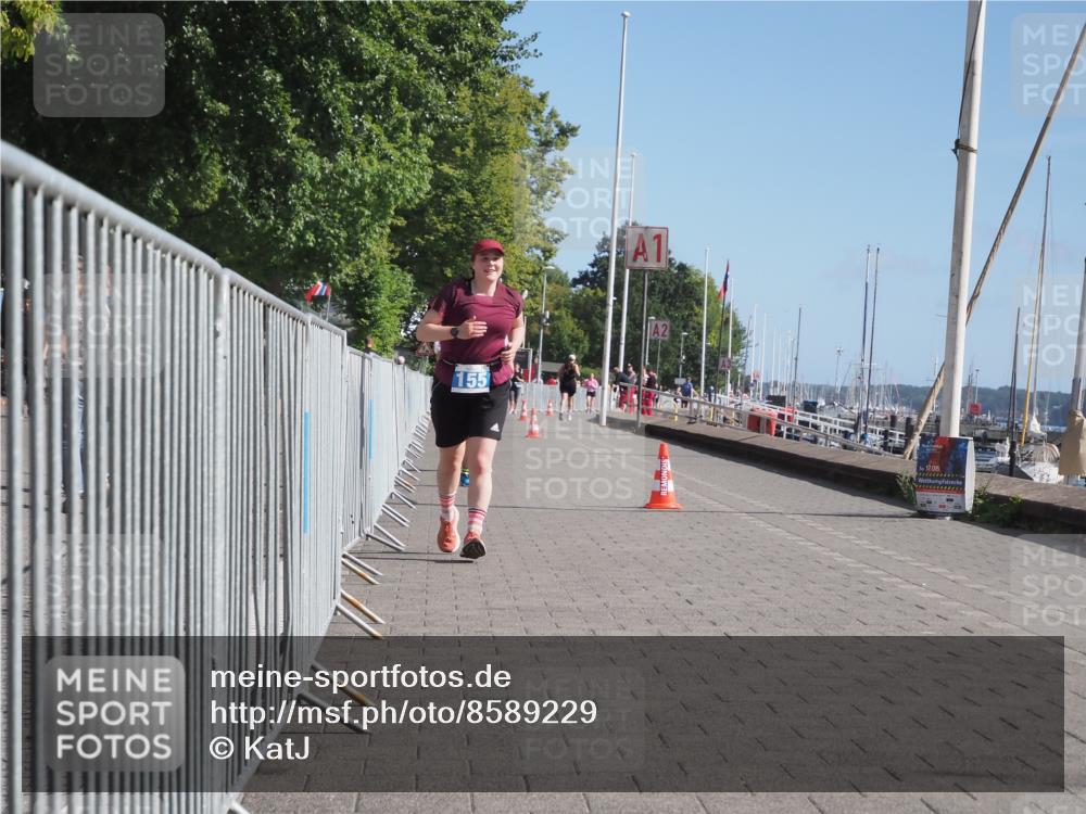 17.08.2025 - KN Förde Triathlon 2025 KatJ http://msf.ph/oto/8589229 17.08.2025 10:41:48 Laufen 155, 160 meine-sportfotos.de