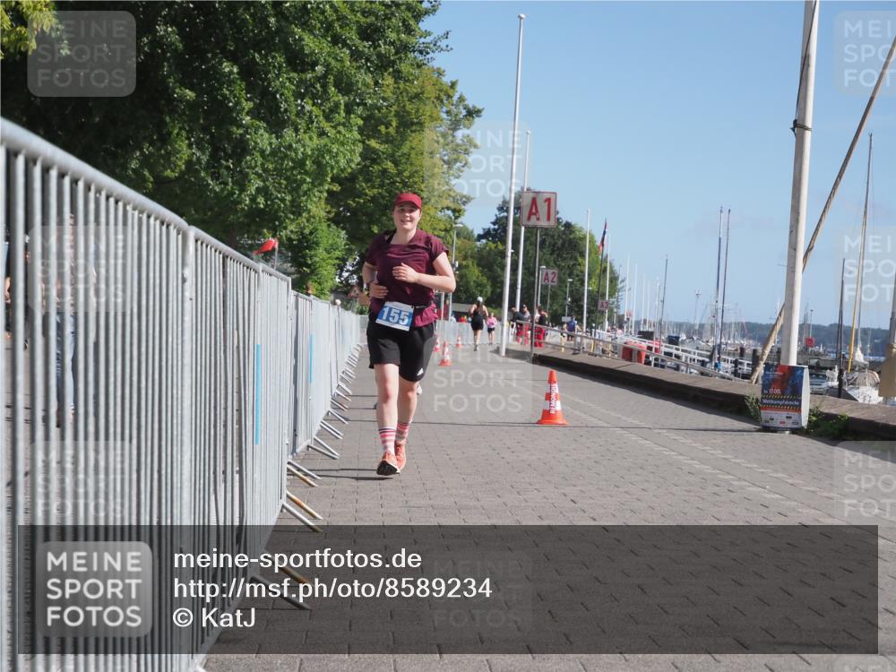 17.08.2025 - KN Förde Triathlon 2025 KatJ http://msf.ph/oto/8589234 17.08.2025 10:41:48 Laufen 155, 160 meine-sportfotos.de