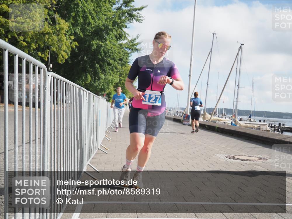 17.08.2025 - KN Förde Triathlon 2025 KatJ http://msf.ph/oto/8589319 17.08.2025 10:15:48 Laufen 127, 150, 152, 169 meine-sportfotos.de