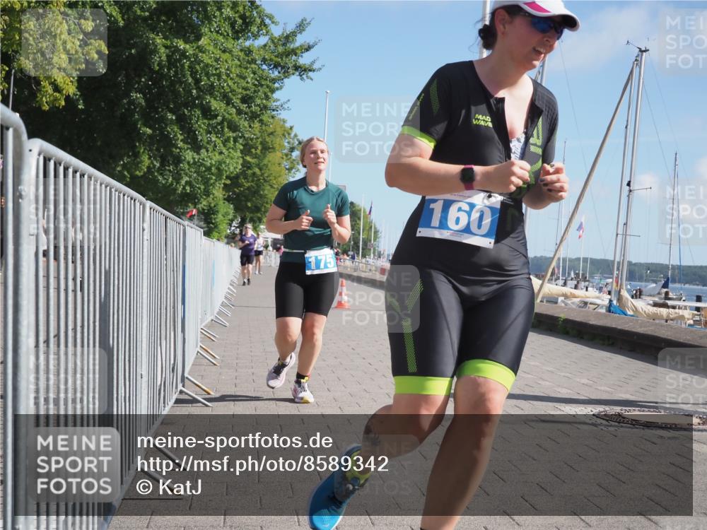 17.08.2025 - KN Förde Triathlon 2025 KatJ http://msf.ph/oto/8589342 17.08.2025 10:41:57 Laufen 160, 175 meine-sportfotos.de