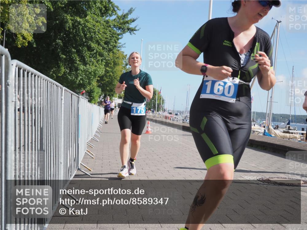 17.08.2025 - KN Förde Triathlon 2025 KatJ http://msf.ph/oto/8589347 17.08.2025 10:41:57 Laufen 160, 175 meine-sportfotos.de