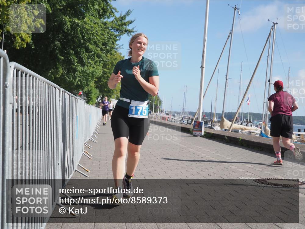 17.08.2025 - KN Förde Triathlon 2025 KatJ http://msf.ph/oto/8589373 17.08.2025 10:41:58 Laufen 160, 175 meine-sportfotos.de