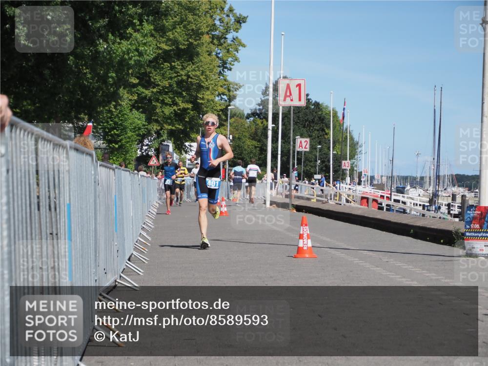 17.08.2025 - KN Förde Triathlon 2025 KatJ http://msf.ph/oto/8589593 17.08.2025 13:34:32 Laufen 401 meine-sportfotos.de