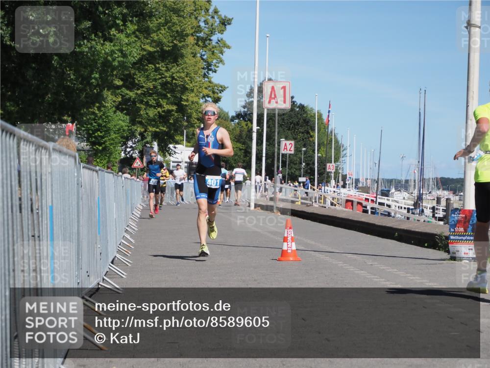 17.08.2025 - KN Förde Triathlon 2025 KatJ http://msf.ph/oto/8589605 17.08.2025 13:34:33 Laufen 401 meine-sportfotos.de