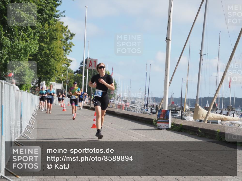 17.08.2025 - KN Förde Triathlon 2025 KatJ http://msf.ph/oto/8589894 17.08.2025 10:16:43 Laufen 133, 184 meine-sportfotos.de