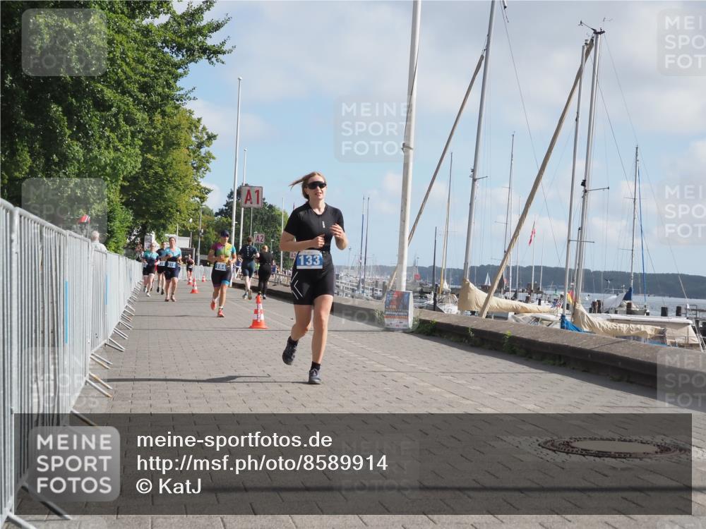 17.08.2025 - KN Förde Triathlon 2025 KatJ http://msf.ph/oto/8589914 17.08.2025 10:16:44 Laufen 133, 184 meine-sportfotos.de
