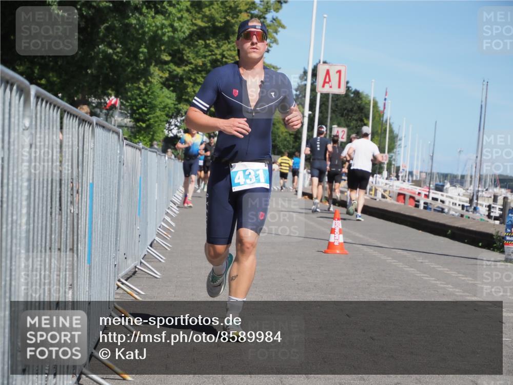 17.08.2025 - KN Förde Triathlon 2025 KatJ http://msf.ph/oto/8589984 17.08.2025 13:35:11 Laufen 428, 431 meine-sportfotos.de
