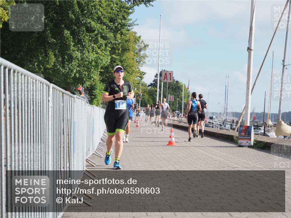 17.08.2025 - KN Förde Triathlon 2025 KatJ http://msf.ph/oto/8590603 17.08.2025 10:17:36 Laufen 102, 160, 186 meine-sportfotos.de