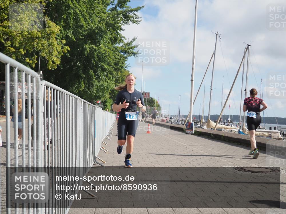 17.08.2025 - KN Förde Triathlon 2025 KatJ http://msf.ph/oto/8590936 17.08.2025 10:18:02 Laufen 173, 188 meine-sportfotos.de