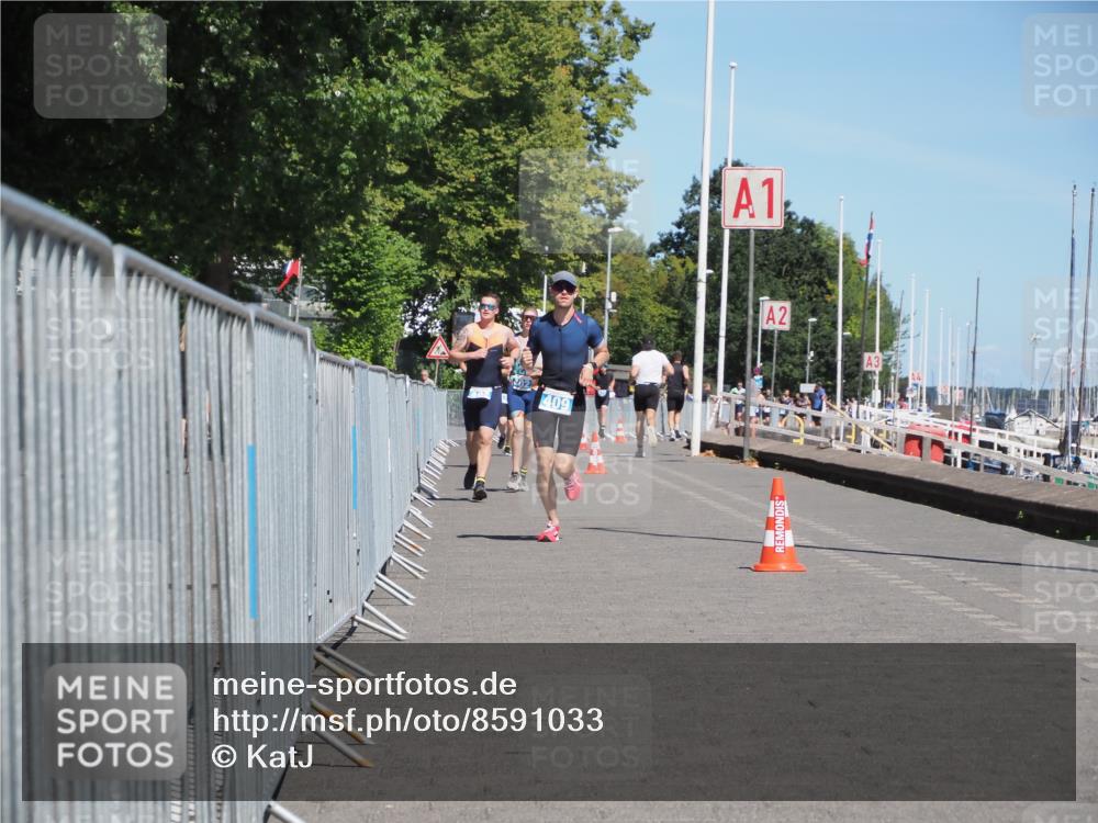 17.08.2025 - KN Förde Triathlon 2025 KatJ http://msf.ph/oto/8591033 17.08.2025 13:36:58 Laufen 409 meine-sportfotos.de