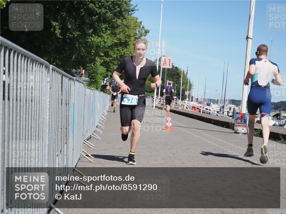 17.08.2025 - KN Förde Triathlon 2025 KatJ http://msf.ph/oto/8591290 17.08.2025 13:37:13 Laufen 398, 479 meine-sportfotos.de