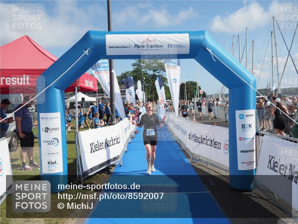 17.08.2025 - KN Förde Triathlon 2025 MichiJ http://msf.ph/oto/8592007 17.08.2025 10:34:30 Laufen 144, 158 meine-sportfotos.de
