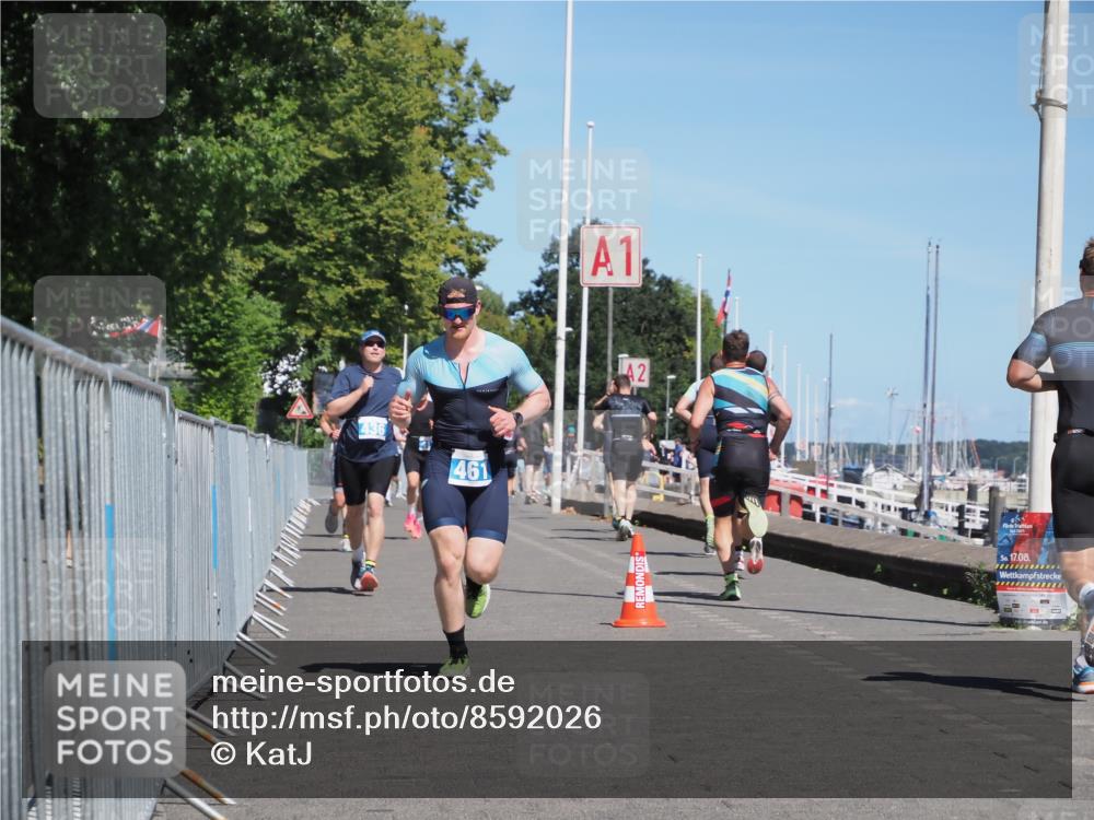 17.08.2025 - KN Förde Triathlon 2025 KatJ http://msf.ph/oto/8592026 17.08.2025 13:37:53 Laufen 417, 436, 461 meine-sportfotos.de