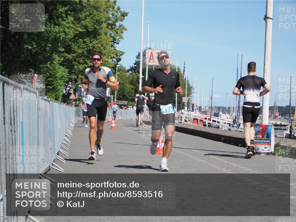 17.08.2025 - KN Förde Triathlon 2025 KatJ http://msf.ph/oto/8593516 17.08.2025 13:39:23 Laufen 471, 502 meine-sportfotos.de