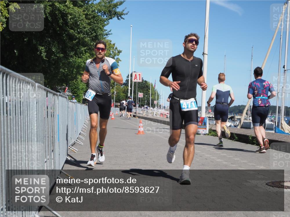 17.08.2025 - KN Förde Triathlon 2025 KatJ http://msf.ph/oto/8593627 17.08.2025 13:39:25 Laufen 471, 502 meine-sportfotos.de