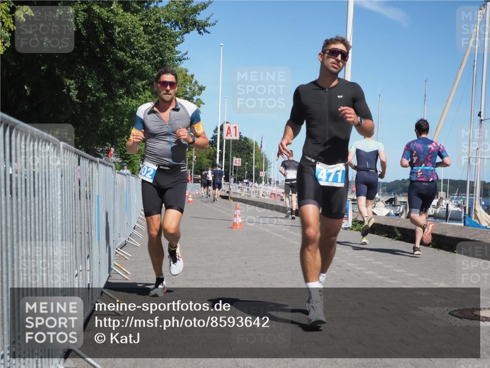 17.08.2025 - KN Förde Triathlon 2025 KatJ http://msf.ph/oto/8593642 17.08.2025 13:39:26 Laufen 471, 502 meine-sportfotos.de