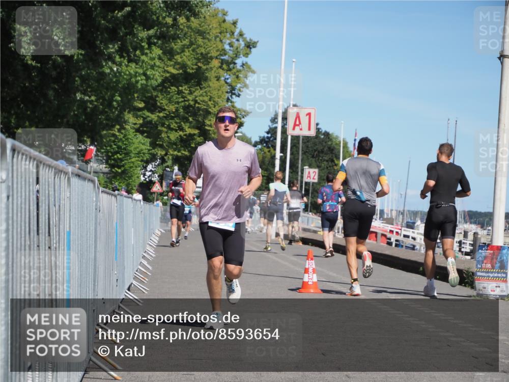 17.08.2025 - KN Förde Triathlon 2025 KatJ http://msf.ph/oto/8593654 17.08.2025 13:39:33 Laufen 504 meine-sportfotos.de