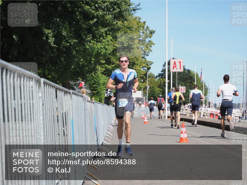17.08.2025 - KN Förde Triathlon 2025 KatJ http://msf.ph/oto/8594388 17.08.2025 13:40:16 Laufen 407 meine-sportfotos.de