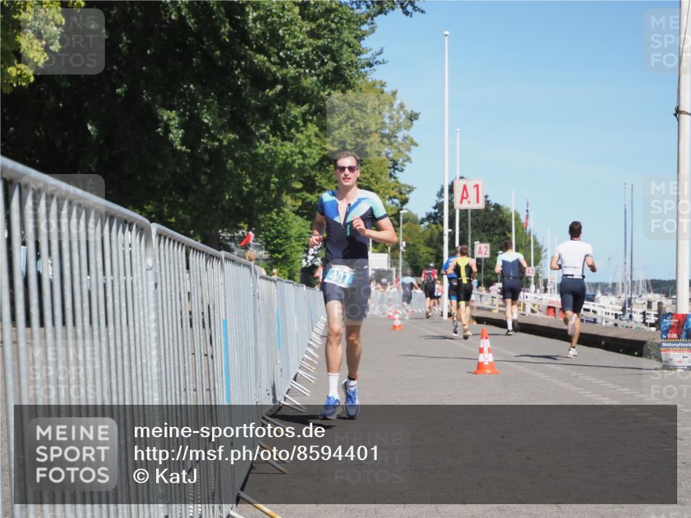 17.08.2025 - KN Förde Triathlon 2025 KatJ http://msf.ph/oto/8594401 17.08.2025 13:40:16 Laufen 407 meine-sportfotos.de