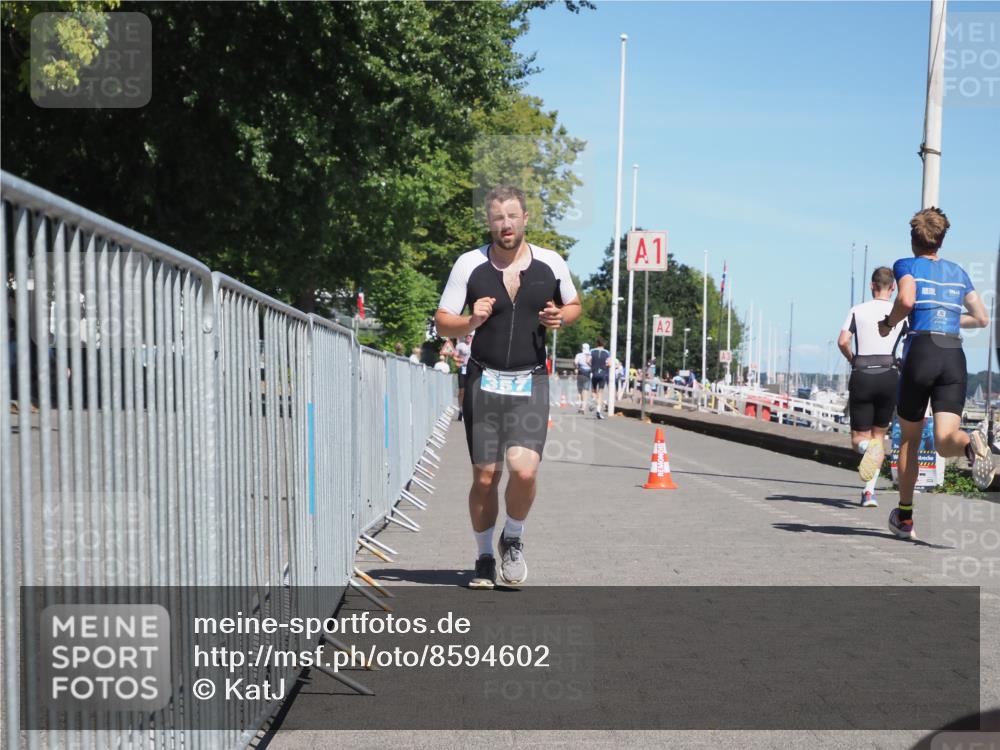 17.08.2025 - KN Förde Triathlon 2025 KatJ http://msf.ph/oto/8594602 17.08.2025 13:40:33 Laufen 357, 458 meine-sportfotos.de