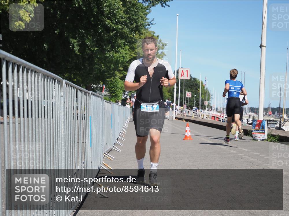 17.08.2025 - KN Förde Triathlon 2025 KatJ http://msf.ph/oto/8594643 17.08.2025 13:40:34 Laufen 357, 458 meine-sportfotos.de
