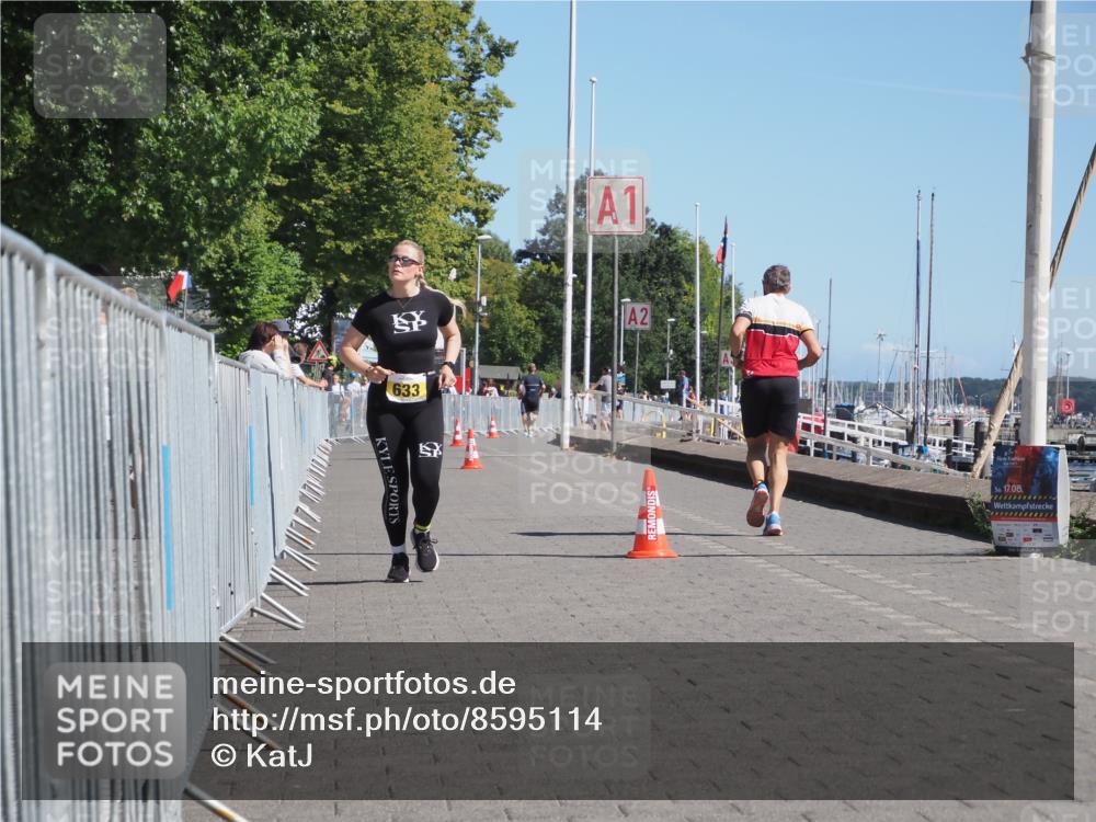 17.08.2025 - KN Förde Triathlon 2025 KatJ http://msf.ph/oto/8595114 17.08.2025 11:42:35 Laufen 633 meine-sportfotos.de
