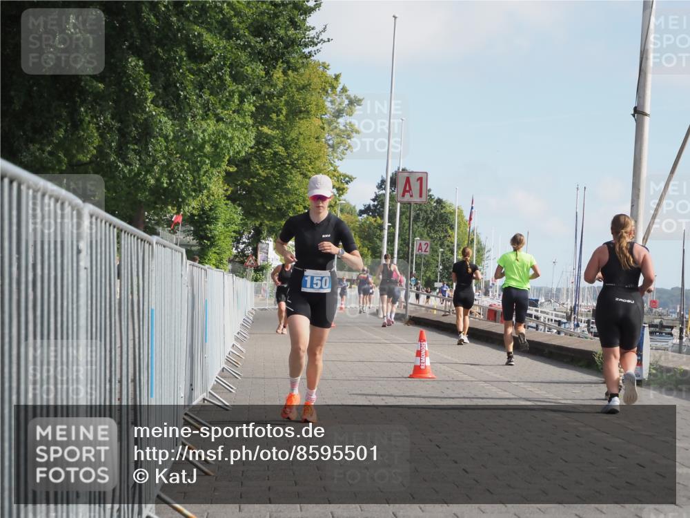 17.08.2025 - KN Förde Triathlon 2025 KatJ http://msf.ph/oto/8595501 17.08.2025 10:24:25 Laufen 150 meine-sportfotos.de
