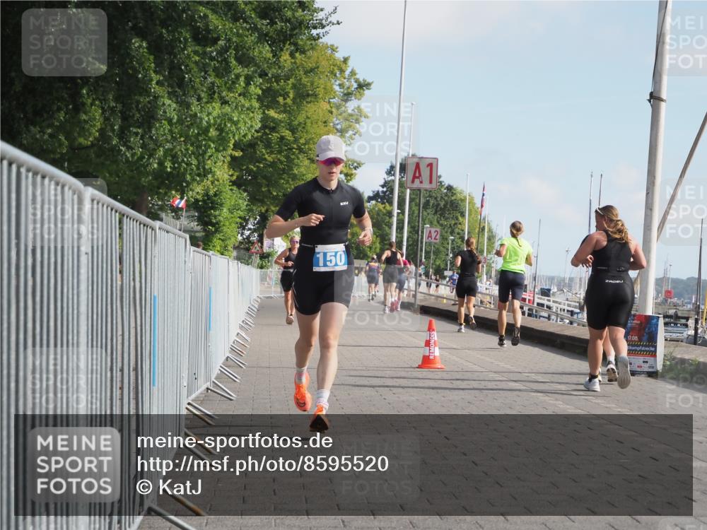 17.08.2025 - KN Förde Triathlon 2025 KatJ http://msf.ph/oto/8595520 17.08.2025 10:24:25 Laufen 150 meine-sportfotos.de