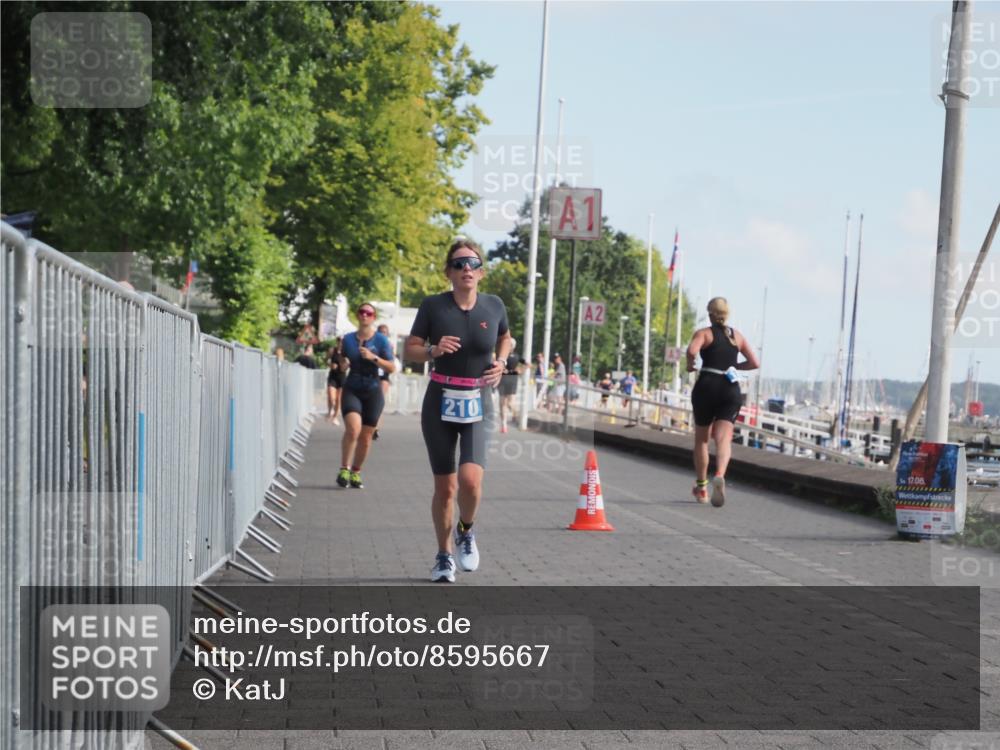 17.08.2025 - KN Förde Triathlon 2025 KatJ http://msf.ph/oto/8595667 17.08.2025 10:24:46 Laufen 210, 234 meine-sportfotos.de