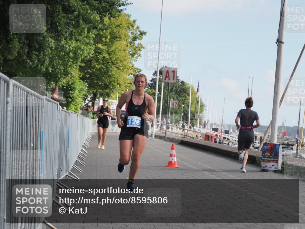 17.08.2025 - KN Förde Triathlon 2025 KatJ http://msf.ph/oto/8595806 17.08.2025 10:24:57 Laufen 128 meine-sportfotos.de