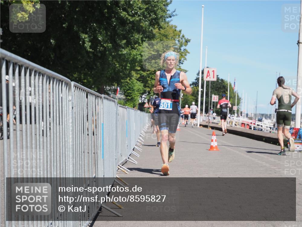 17.08.2025 - KN Förde Triathlon 2025 KatJ http://msf.ph/oto/8595827 17.08.2025 13:41:03 Laufen 501, 525 meine-sportfotos.de