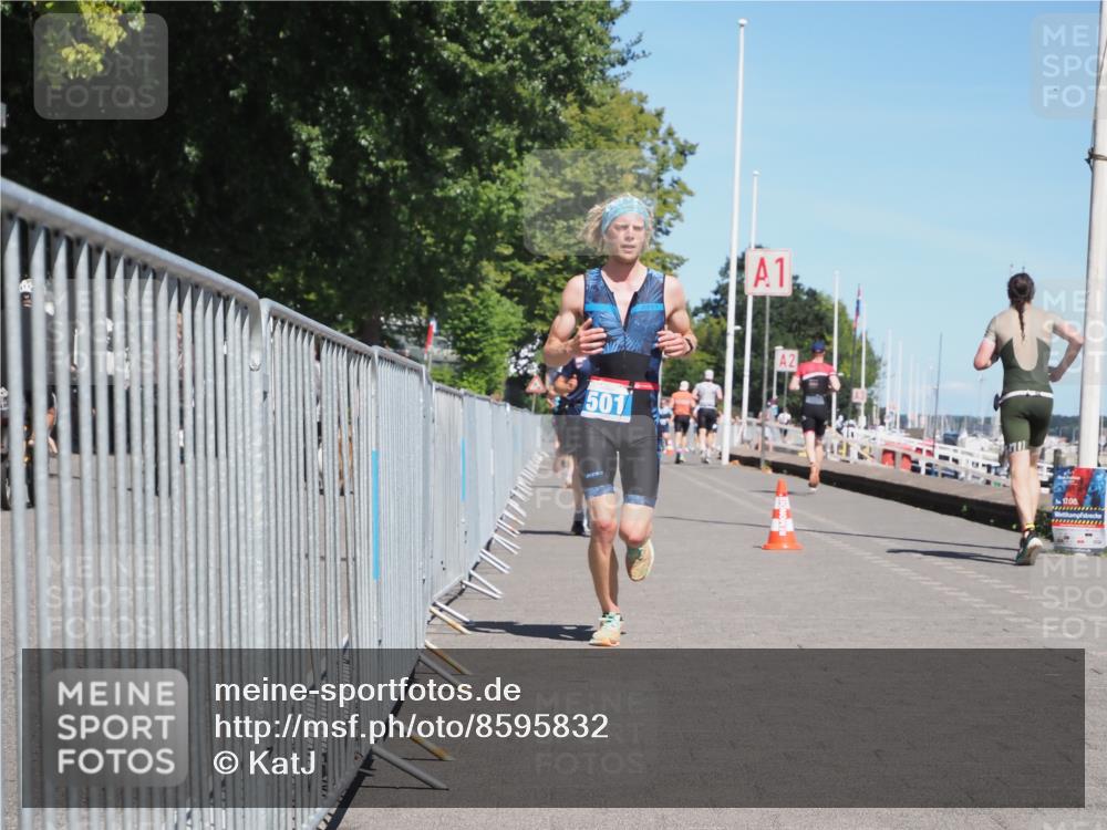17.08.2025 - KN Förde Triathlon 2025 KatJ http://msf.ph/oto/8595832 17.08.2025 13:41:03 Laufen 501, 525 meine-sportfotos.de