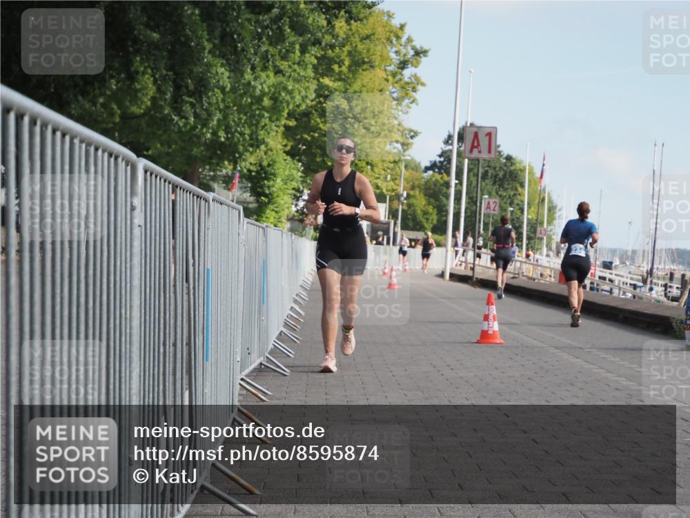 17.08.2025 - KN Förde Triathlon 2025 KatJ http://msf.ph/oto/8595874 17.08.2025 10:25:03 Laufen 128, 248 meine-sportfotos.de