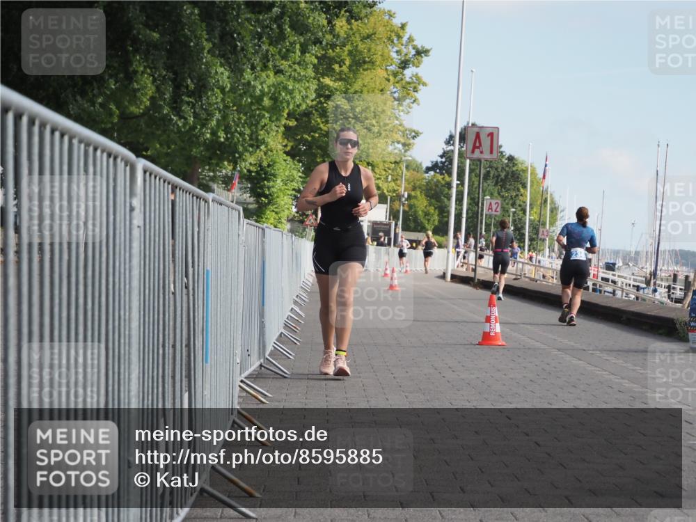 17.08.2025 - KN Förde Triathlon 2025 KatJ http://msf.ph/oto/8595885 17.08.2025 10:25:03 Laufen 128, 248 meine-sportfotos.de