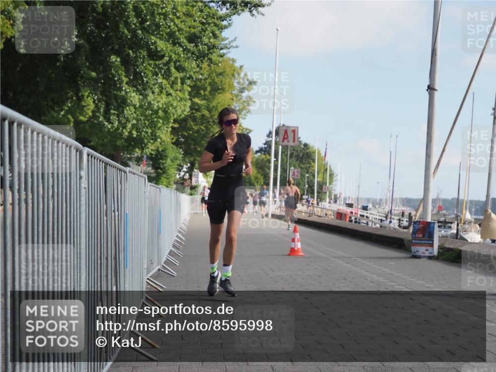 17.08.2025 - KN Förde Triathlon 2025 KatJ http://msf.ph/oto/8595998 17.08.2025 10:25:13 Laufen 200 meine-sportfotos.de