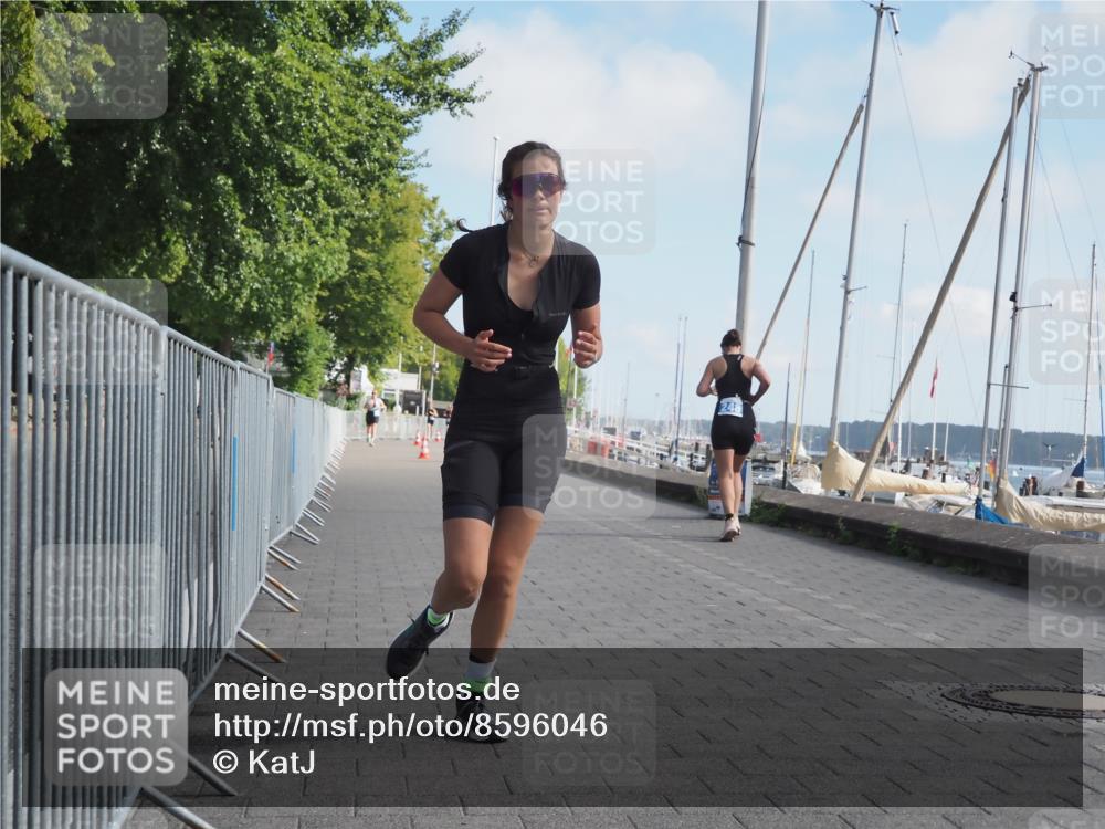 17.08.2025 - KN Förde Triathlon 2025 KatJ http://msf.ph/oto/8596046 17.08.2025 10:25:15 Laufen 200 meine-sportfotos.de
