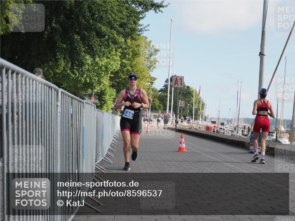 17.08.2025 - KN Förde Triathlon 2025 KatJ http://msf.ph/oto/8596537 17.08.2025 10:26:18 Laufen 122, 146 meine-sportfotos.de