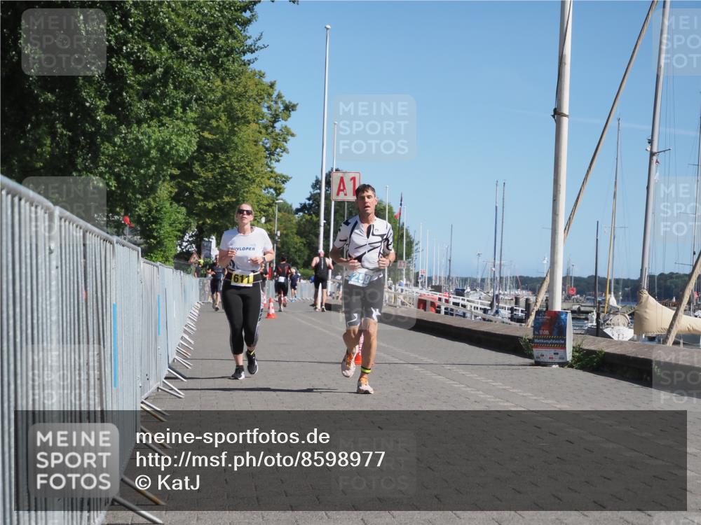17.08.2025 - KN Förde Triathlon 2025 KatJ http://msf.ph/oto/8598977 17.08.2025 11:50:31 Laufen 299, 611 meine-sportfotos.de