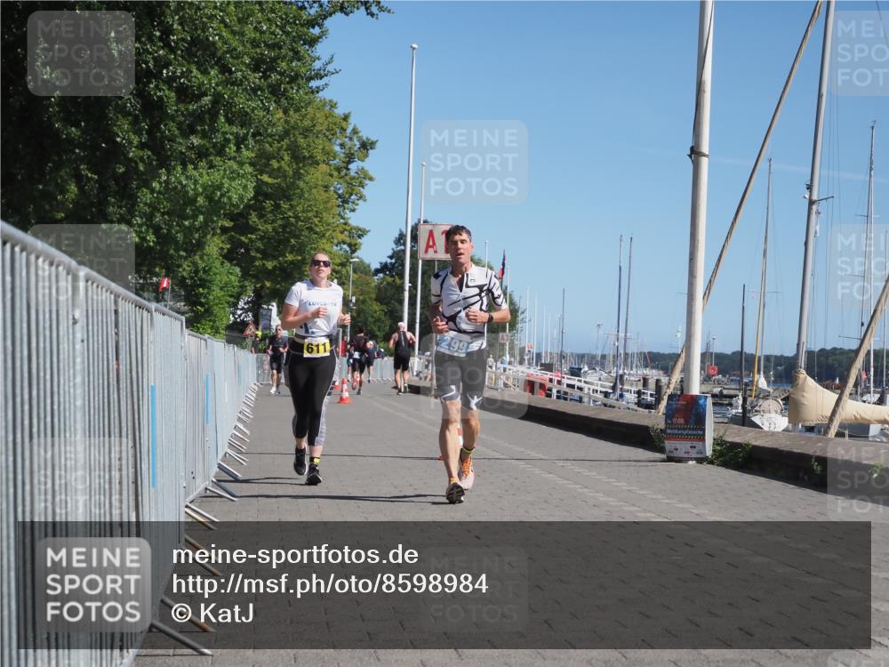 17.08.2025 - KN Förde Triathlon 2025 KatJ http://msf.ph/oto/8598984 17.08.2025 11:50:32 Laufen 299, 611 meine-sportfotos.de