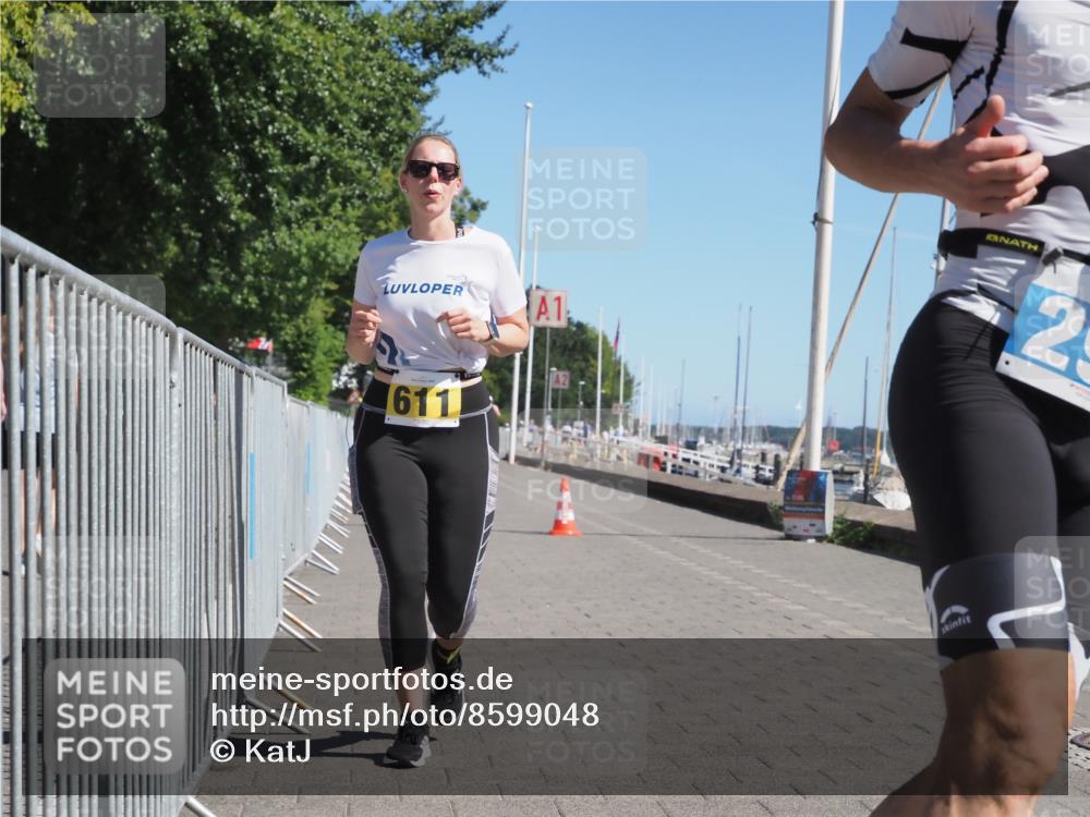17.08.2025 - KN Förde Triathlon 2025 KatJ http://msf.ph/oto/8599048 17.08.2025 11:50:36 Laufen 299, 611 meine-sportfotos.de