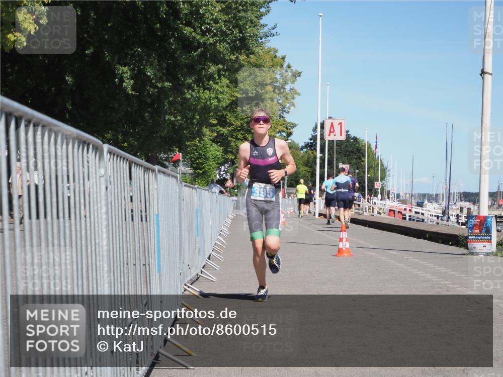 17.08.2025 - KN Förde Triathlon 2025 KatJ http://msf.ph/oto/8600515 17.08.2025 13:41:35 Laufen 395, 445 meine-sportfotos.de
