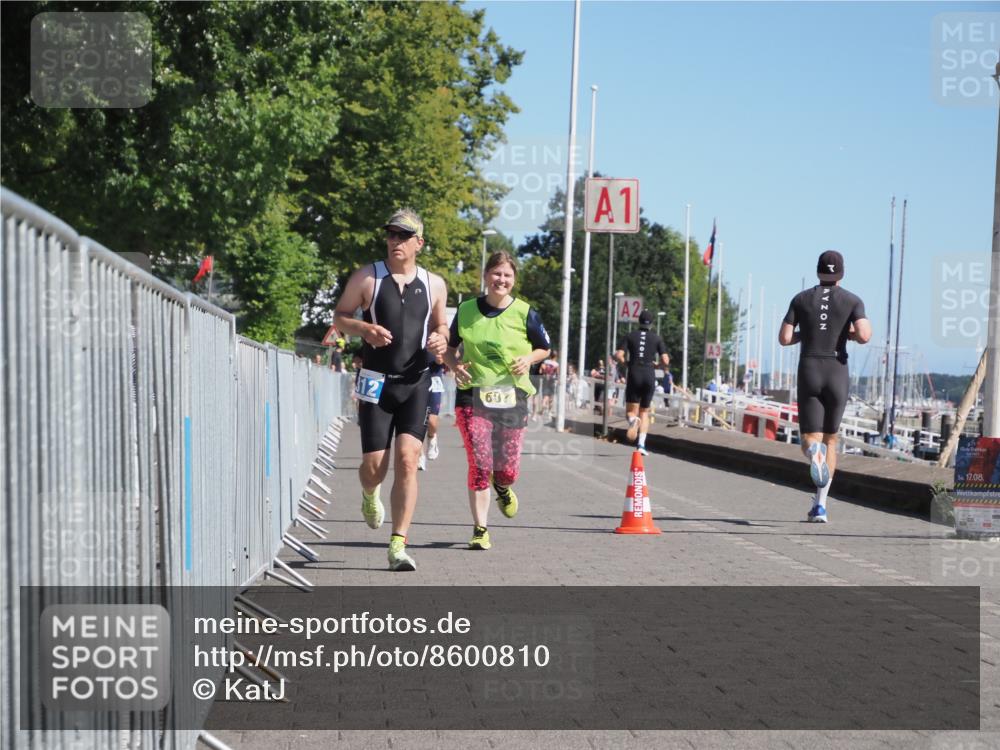17.08.2025 - KN Förde Triathlon 2025 KatJ http://msf.ph/oto/8600810 17.08.2025 11:53:01 Laufen 300, 312, 607 meine-sportfotos.de