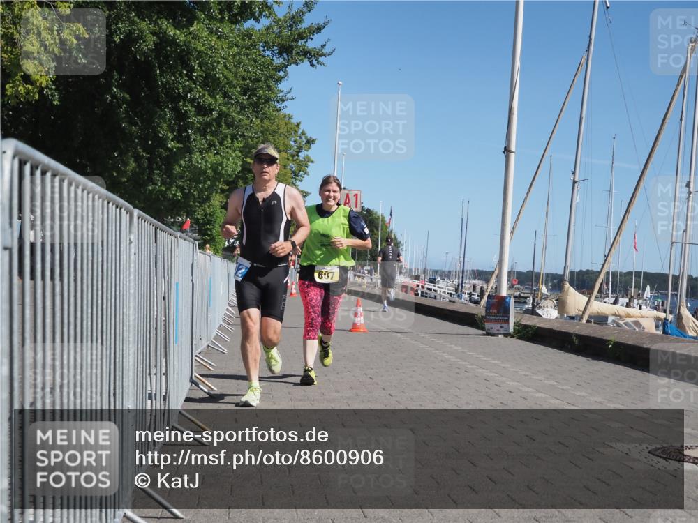 17.08.2025 - KN Förde Triathlon 2025 KatJ http://msf.ph/oto/8600906 17.08.2025 11:53:04 Laufen 300, 312, 607 meine-sportfotos.de