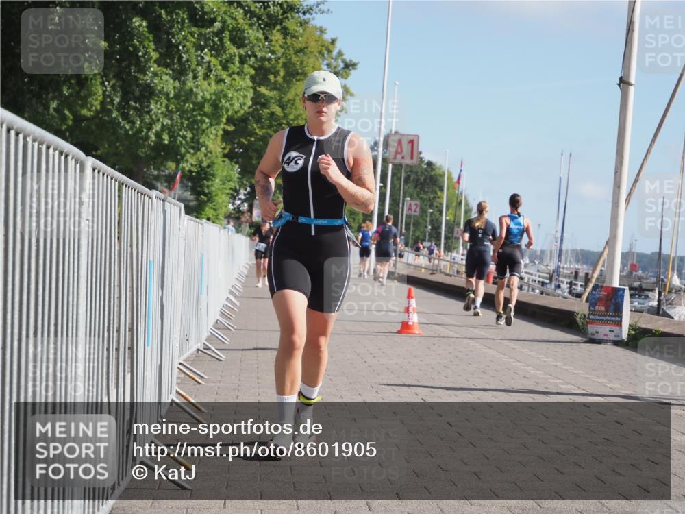 17.08.2025 - KN Förde Triathlon 2025 KatJ http://msf.ph/oto/8601905 17.08.2025 10:27:06 Laufen 159, 196 meine-sportfotos.de
