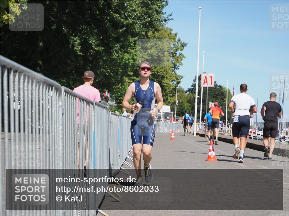 17.08.2025 - KN Förde Triathlon 2025 KatJ http://msf.ph/oto/8602033 17.08.2025 13:43:53 Laufen 464, 514 meine-sportfotos.de