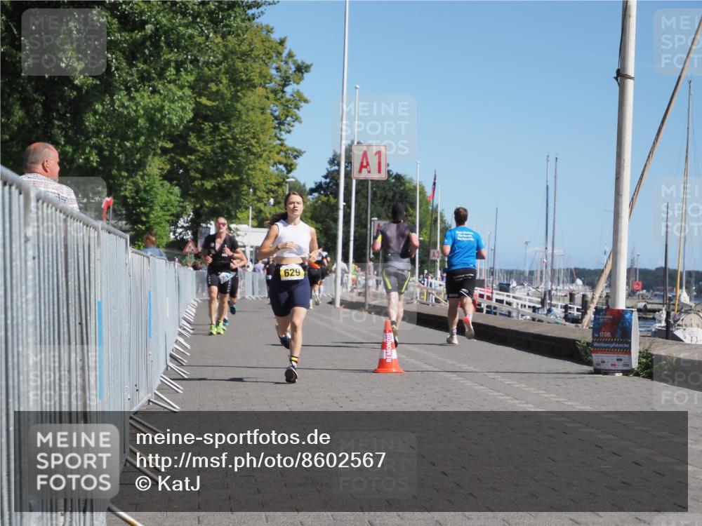 17.08.2025 - KN Förde Triathlon 2025 KatJ http://msf.ph/oto/8602567 17.08.2025 11:55:24 Laufen 267, 629 meine-sportfotos.de