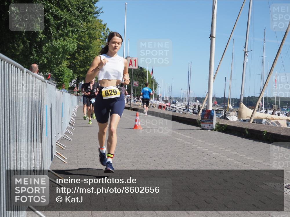 17.08.2025 - KN Förde Triathlon 2025 KatJ http://msf.ph/oto/8602656 17.08.2025 11:55:27 Laufen 267, 288, 370, 629 meine-sportfotos.de