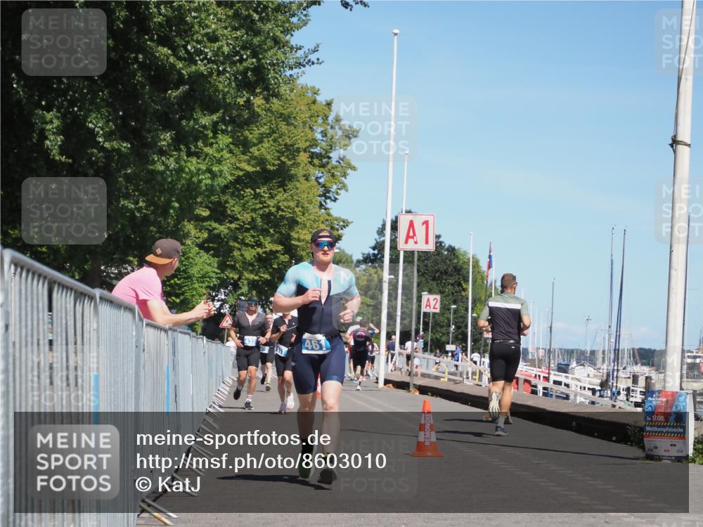 17.08.2025 - KN Förde Triathlon 2025 KatJ http://msf.ph/oto/8603010 17.08.2025 13:45:18 Laufen 411, 461 meine-sportfotos.de