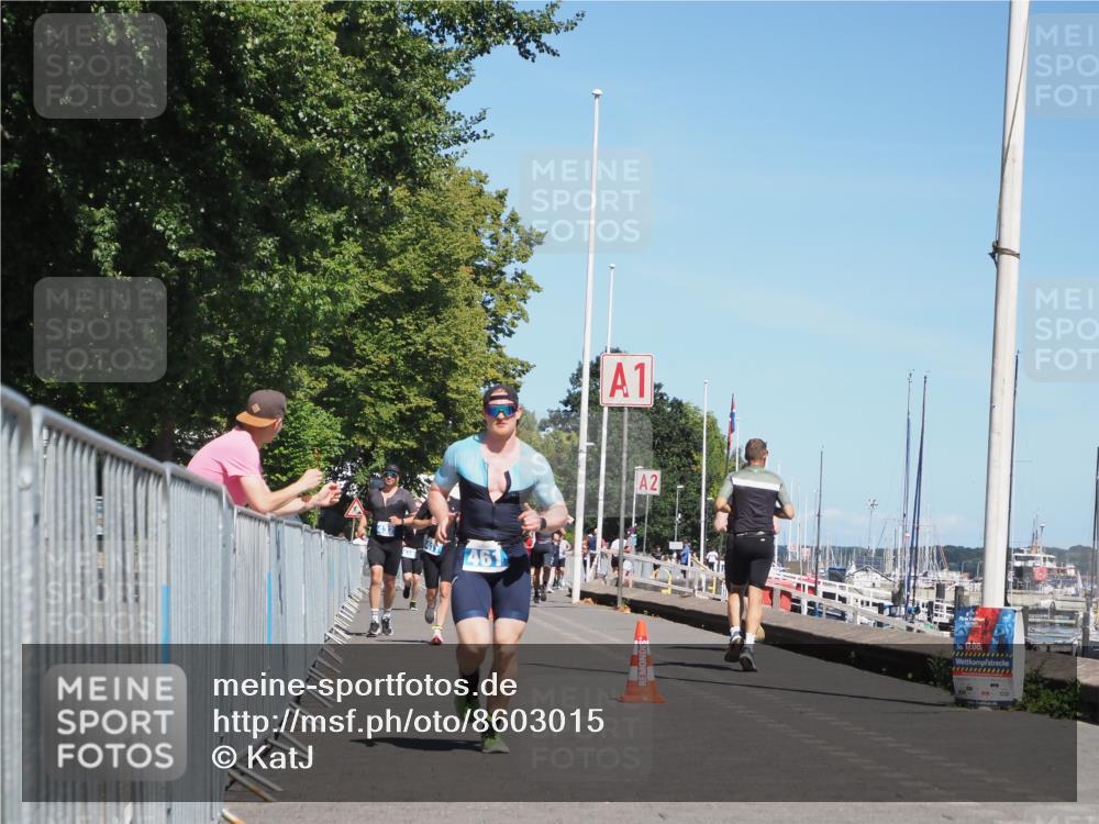 17.08.2025 - KN Förde Triathlon 2025 KatJ http://msf.ph/oto/8603015 17.08.2025 13:45:18 Laufen 411, 461 meine-sportfotos.de
