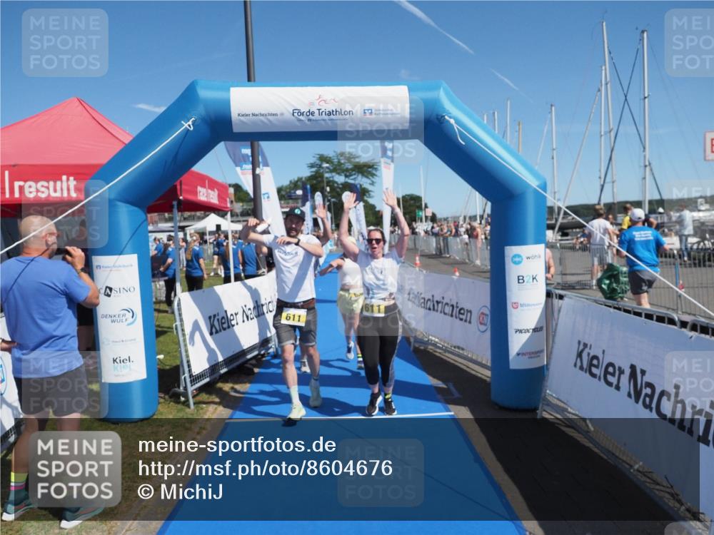 17.08.2025 - KN Förde Triathlon 2025 MichiJ http://msf.ph/oto/8604676 17.08.2025 12:21:24 Laufen 611, 630 meine-sportfotos.de